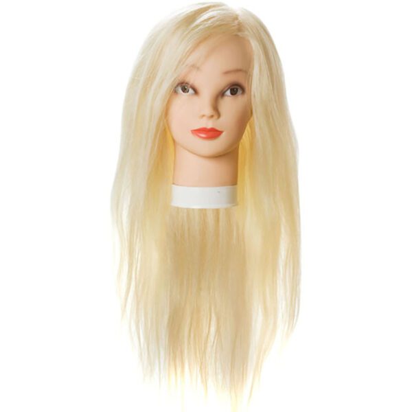 Голова учебная “блондинка” (искусственные волосы, 50-60см) Harizma h10822